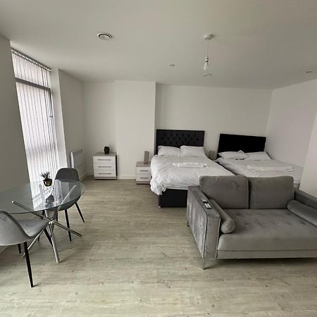 Manchester Old Trafford Studio Apartment Dış mekan fotoğraf