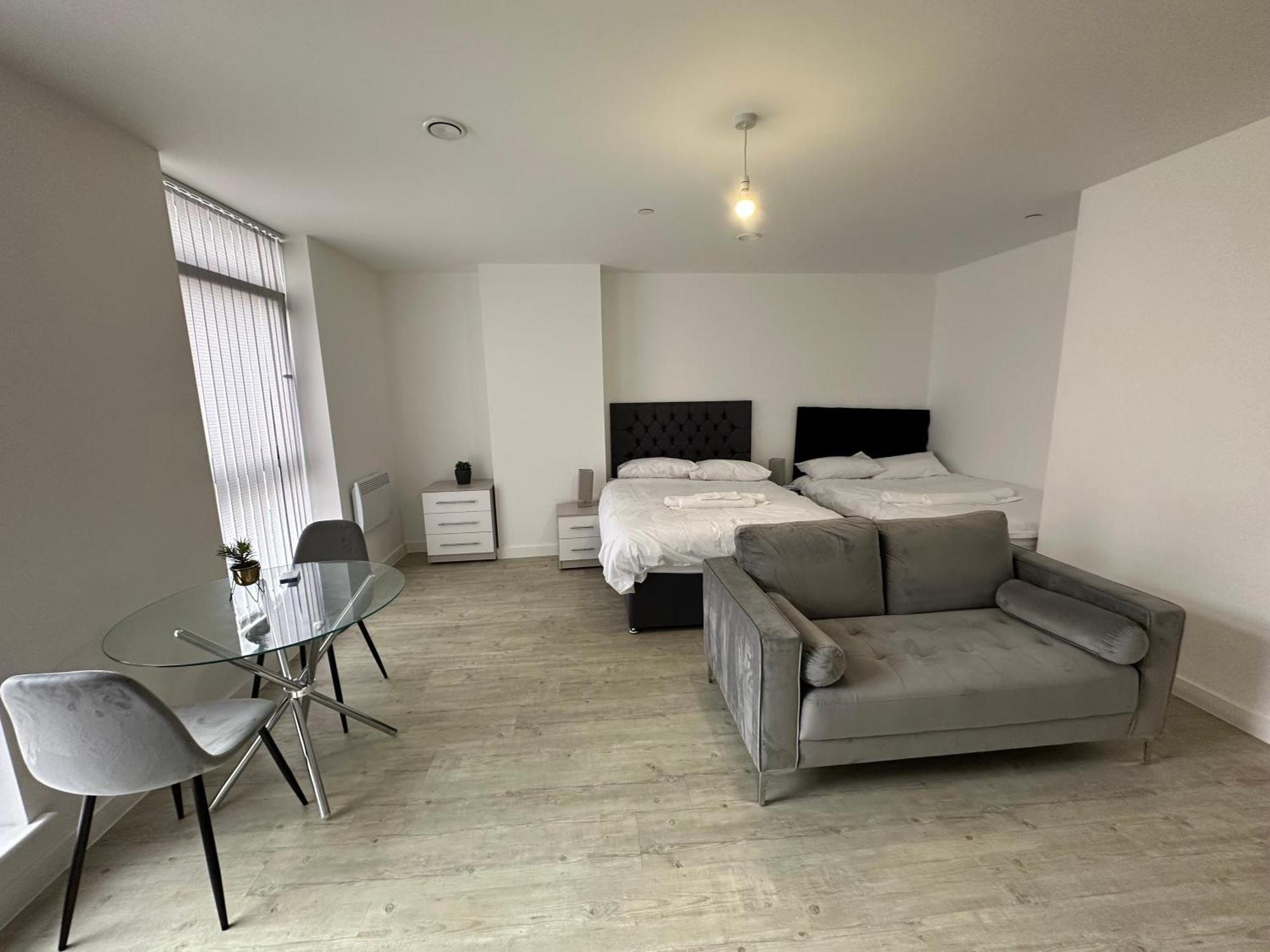 Manchester Old Trafford Studio Apartment Dış mekan fotoğraf