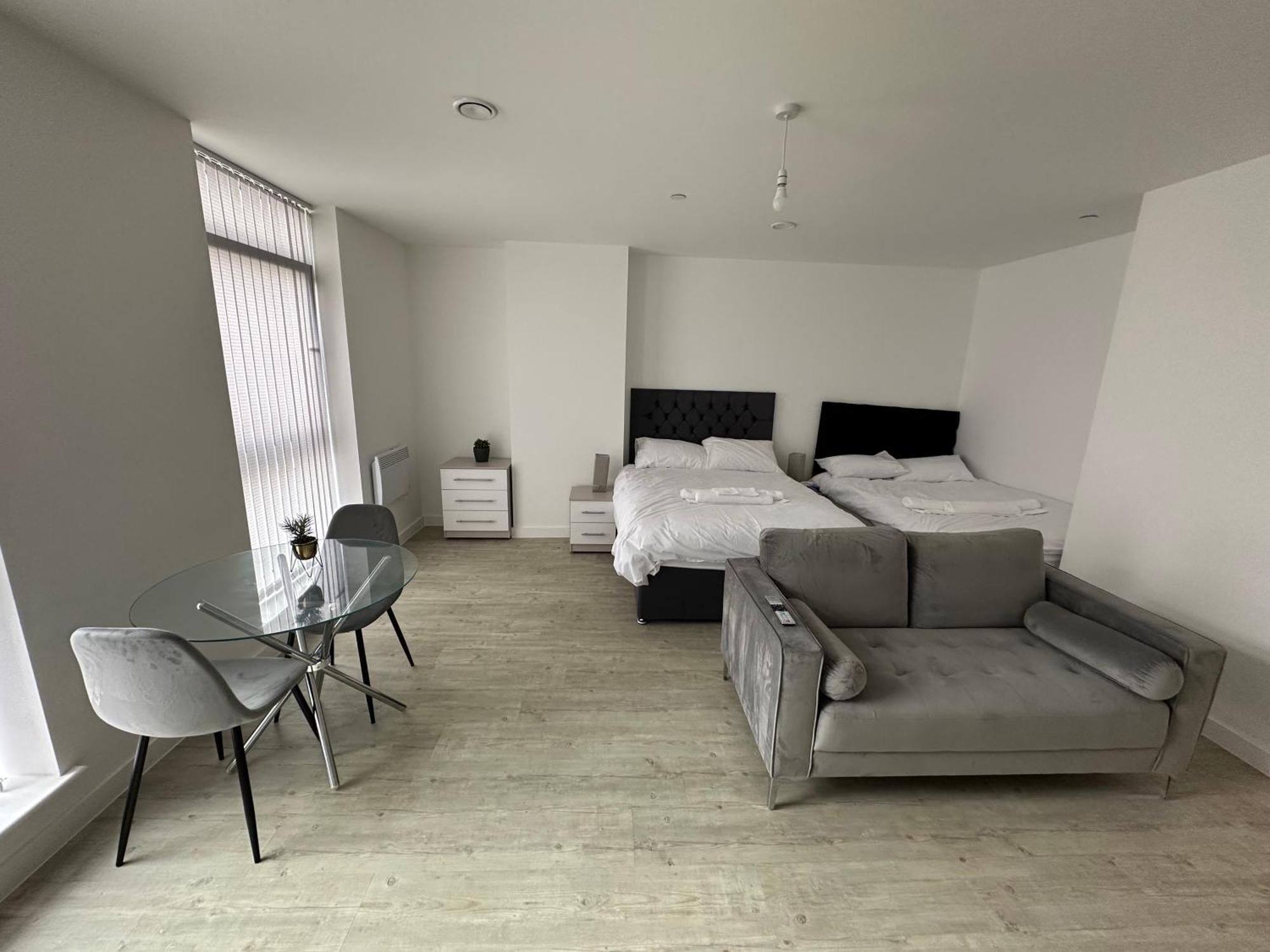 Manchester Old Trafford Studio Apartment Dış mekan fotoğraf